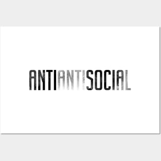 ANTI ANTI SOCIAL Posters and Art